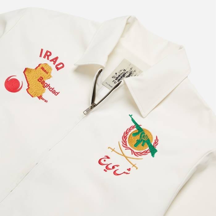 BAGHDAD SOUVENIR OFF WHITE JACKET - Image 4