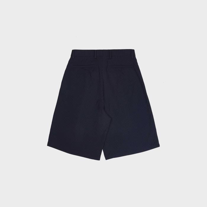 'New Moon' Classic Navy Stripe Jorts - Image 3