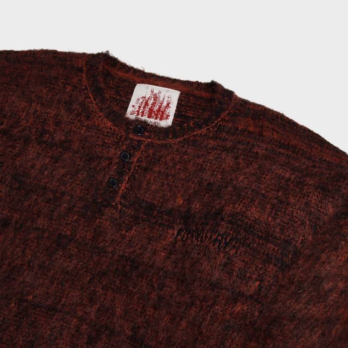 Mohair Knit Buttons Up Sweater - Image 4