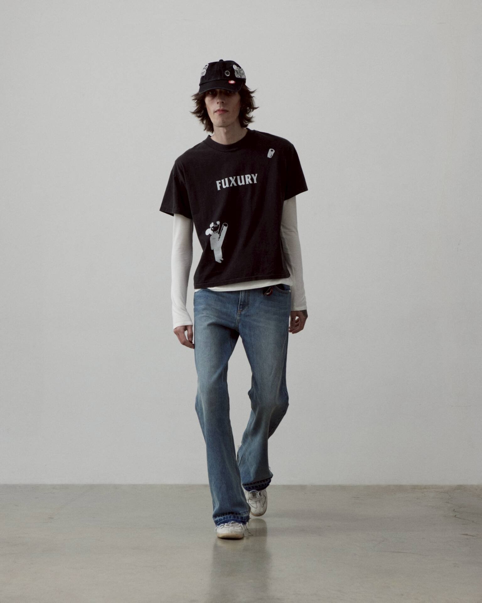 'Trap Mouse' Boxy Faded Tee - Image 6
