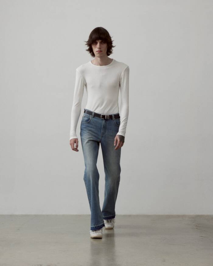 'Jagger' Rayon White Dr-ifit Tee - Image 7