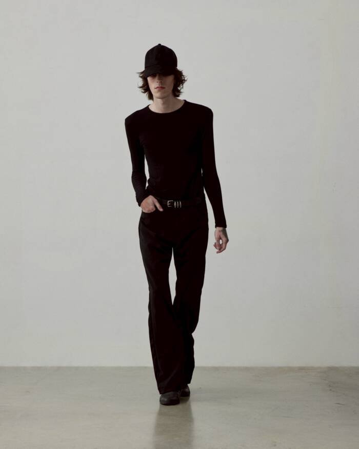 'Jagger' Rayon Black Dri-fit Tee - Image 6
