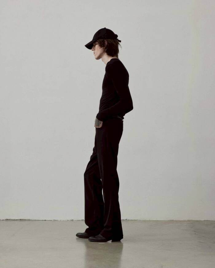 'Jagger' Rayon Black Dri-fit Tee - Image 5
