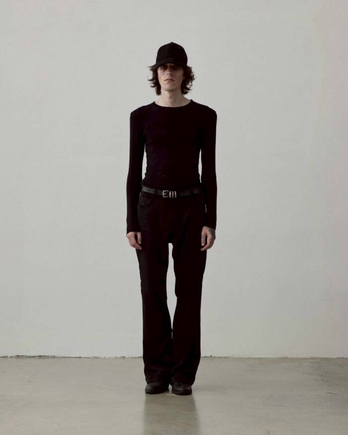 'Jagger' Rayon Black Dri-fit Tee - Image 4
