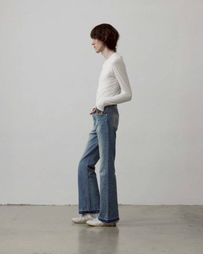 'Jagger' Rayon White Dr-ifit Tee - Image 5
