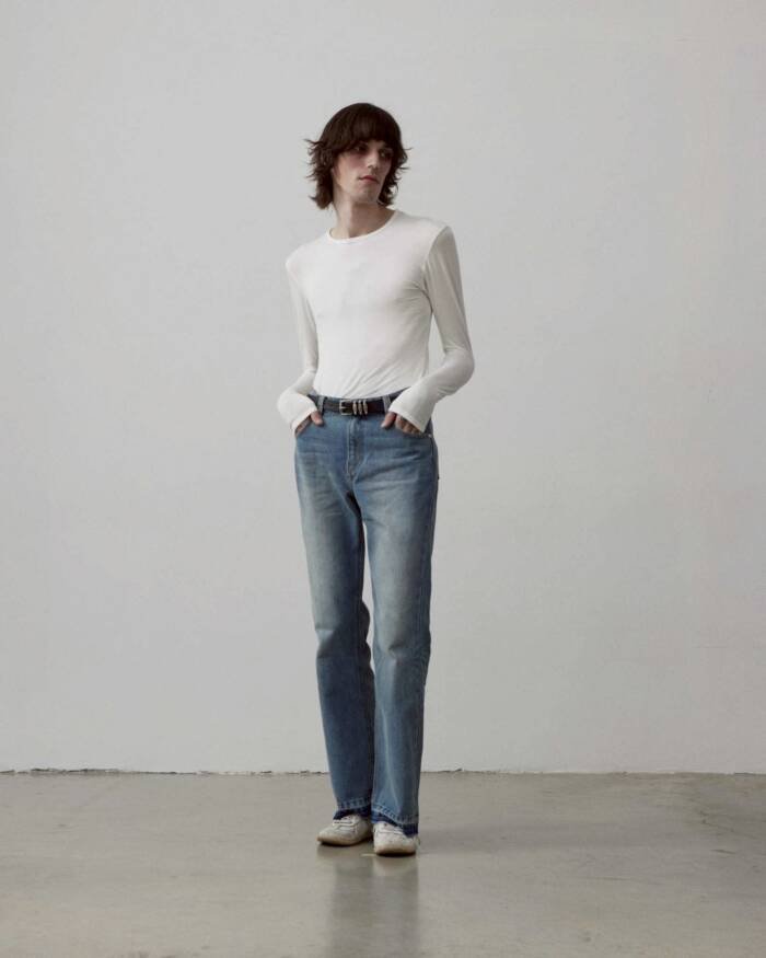 'Jagger' Rayon White Dr-ifit Tee - Image 4