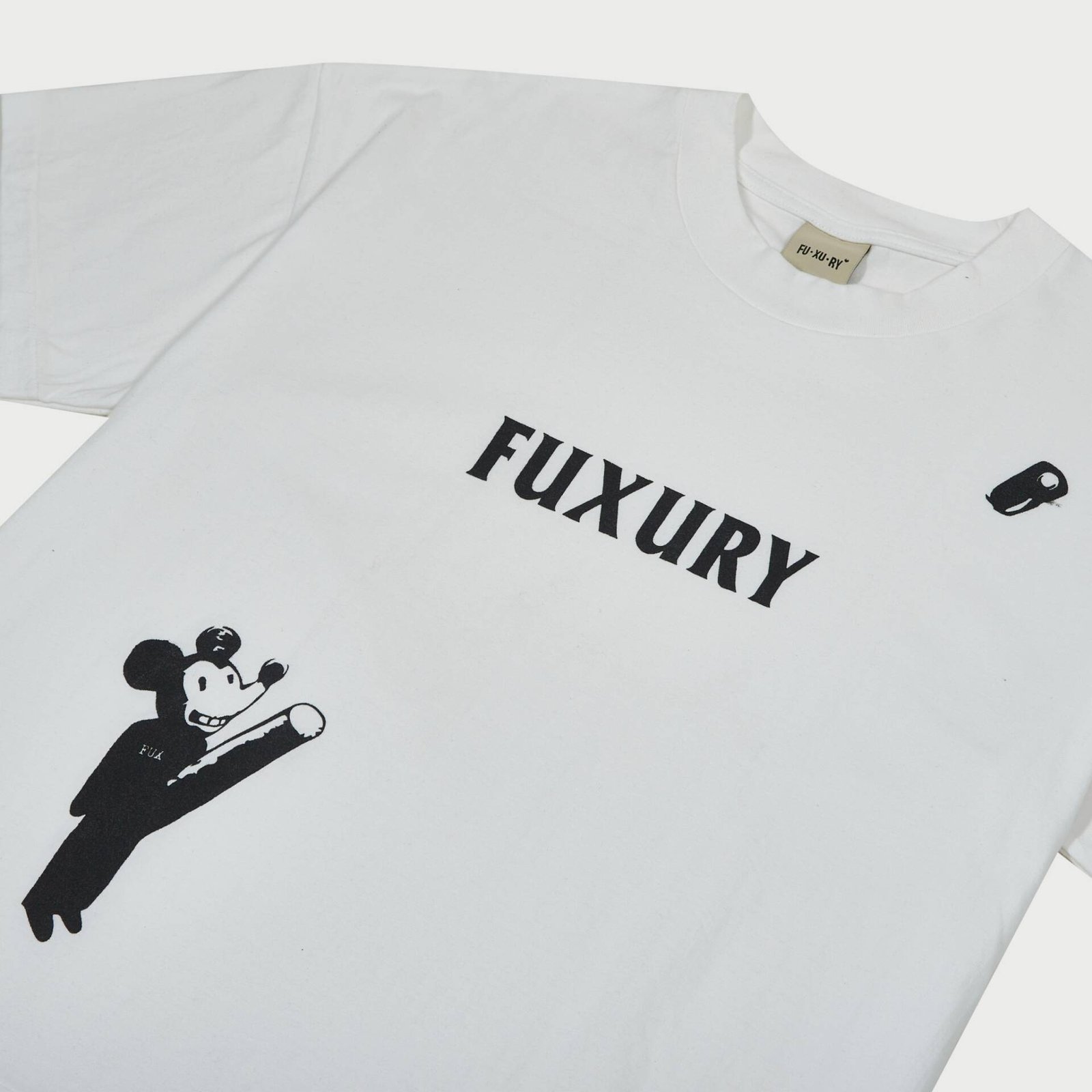 'Trap Mouse' Boxy Faded Tee - Image 2