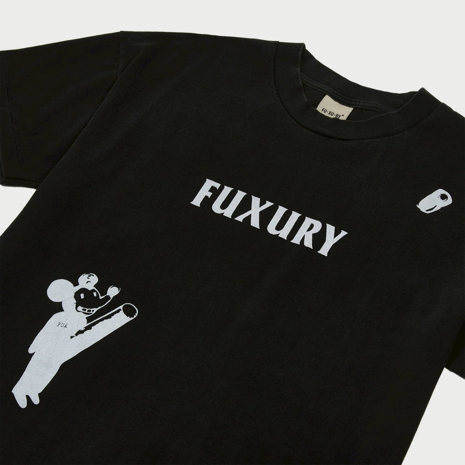 'Trap Mouse' Boxy Faded Tee - Image 3