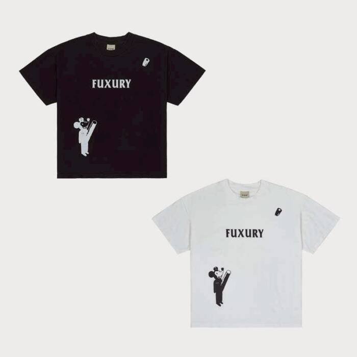 'Trap Mouse' Boxy Faded Tee